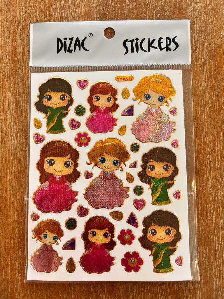 Sari Princess Stickers