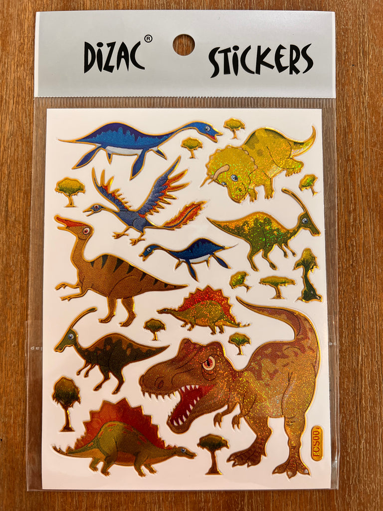 Dinosaur Stickers Option 1