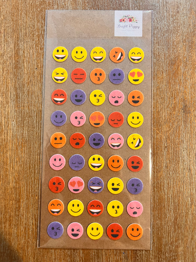 Emoji Fluffy Stickers