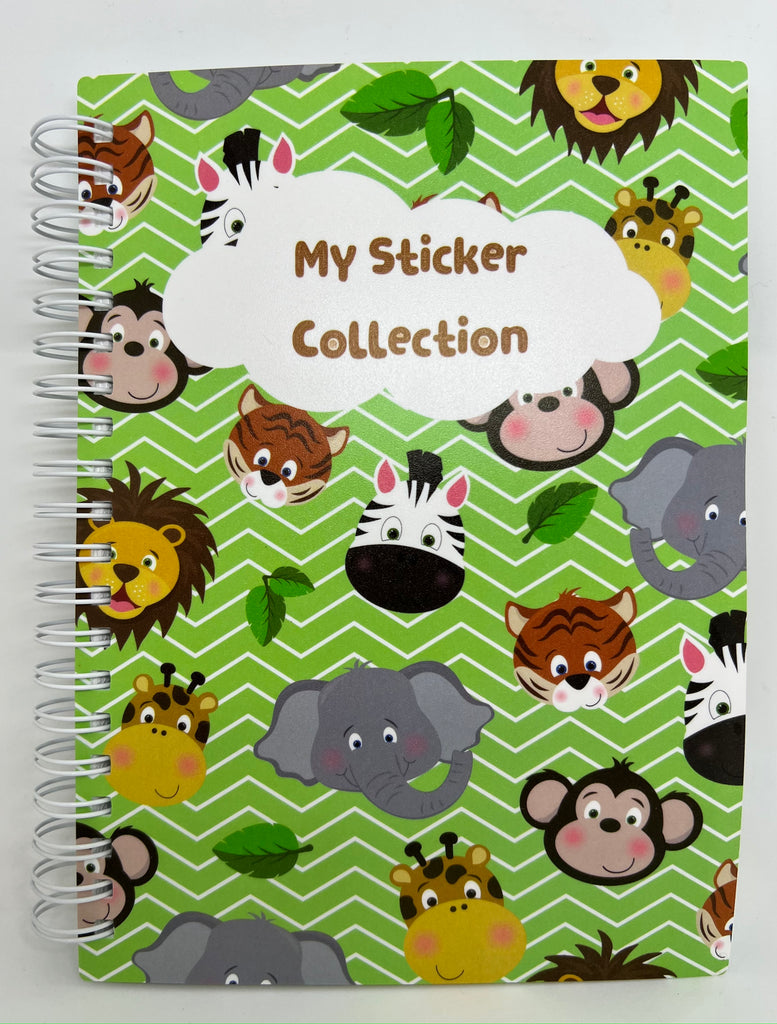 Sticker Collecting Album - Sticker Book: Black Sticker Album for Collecting  Stickers For Adults & Kids, Blank Sticker Book For Collecting Stickers
